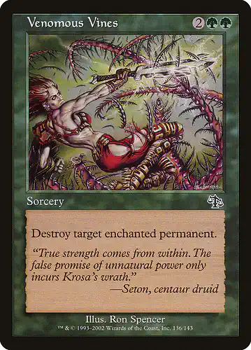 Venomous Vines - jud Spoiler