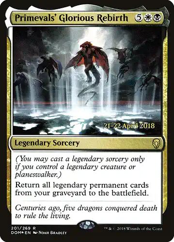 Primevals' Glorious Rebirth - dom Spoiler