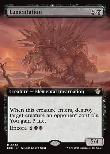 Lamentation - ecc Spoiler