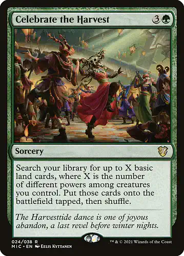 Celebrate the Harvest - mic Spoiler