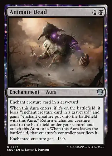 Animate Dead - soc Spoiler