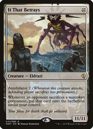 It That Betrays - ddp Spoiler