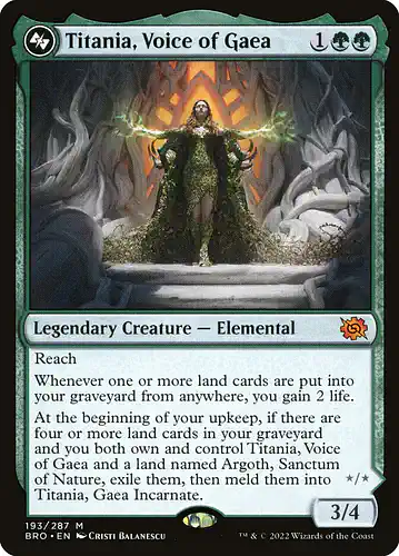 Titania, Voice of Gaea - bro Spoiler
