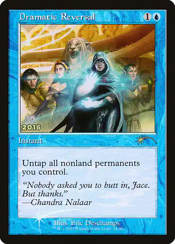 Dramatic Reversal - 30a Spoiler