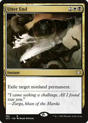 Utter End - afc Spoiler