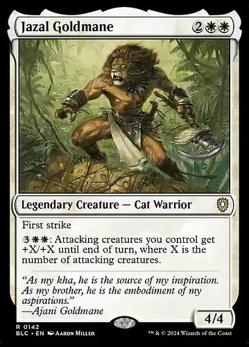 Jazal Goldmane - blc Spoiler