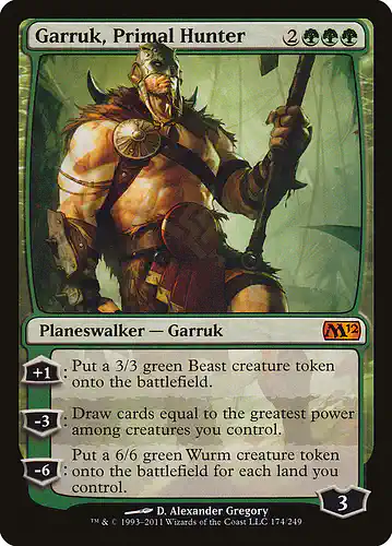 Garruk, Primal Hunter - m12 Spoiler
