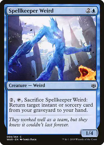 Spellkeeper Weird - war Spoiler