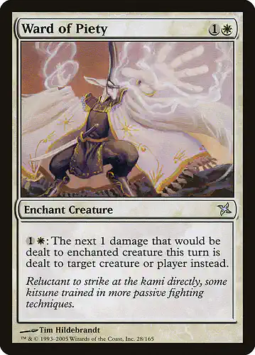 Ward of Piety - bok Spoiler