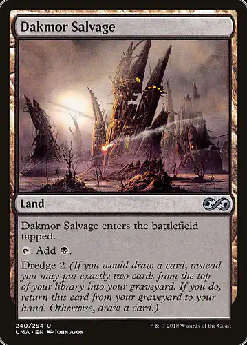 Dakmor Salvage - uma Spoiler
