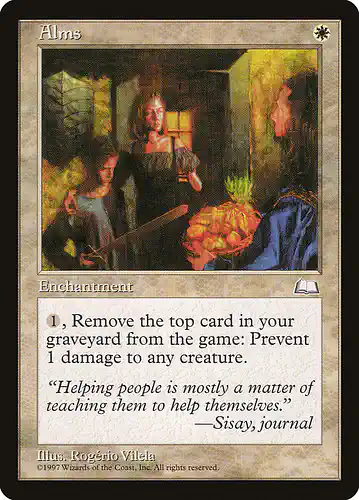 Alms - wth Spoiler
