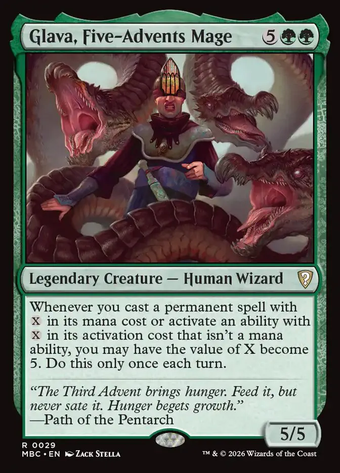 Glava, Five-Advents Mage