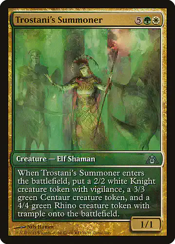 Trostani's Summoner - dgm Spoiler