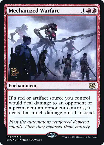 Mechanized Warfare - bro Spoiler