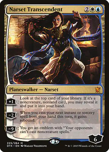 Narset Transcendent - dtk Spoiler