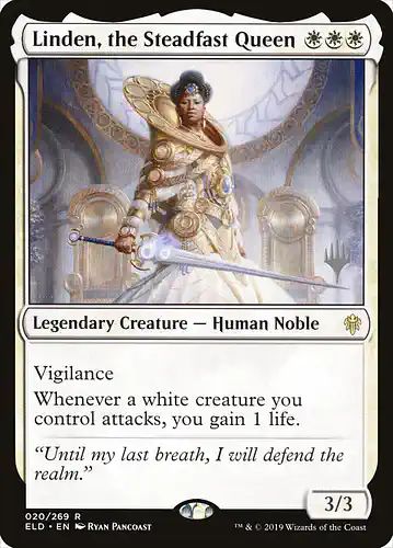 Linden, the Steadfast Queen - eld Spoiler