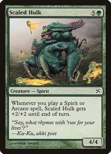 Scaled Hulk - bok Spoiler