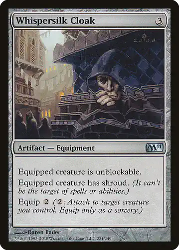 Whispersilk Cloak - m11 Spoiler