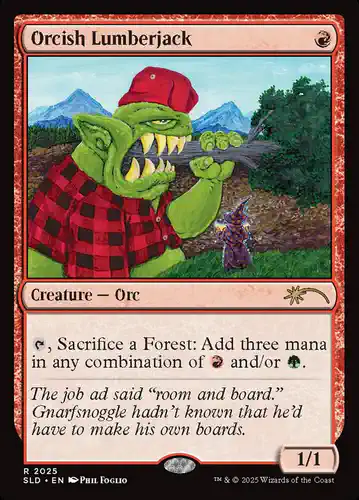 Orcish Lumberjack - sld Spoiler