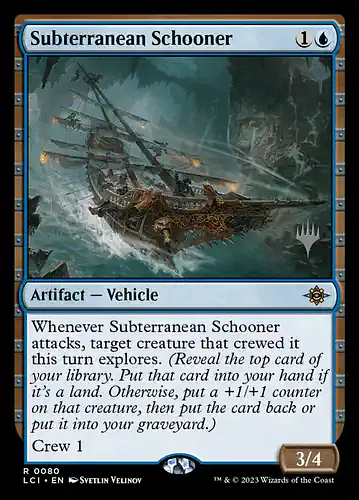 Subterranean Schooner - lci Spoiler