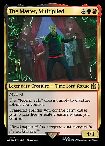 The Master, Multiplied - who Spoiler