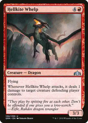 Hellkite Whelp - grn Spoiler