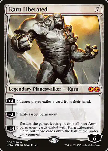 Karn Liberated - uma Spoiler