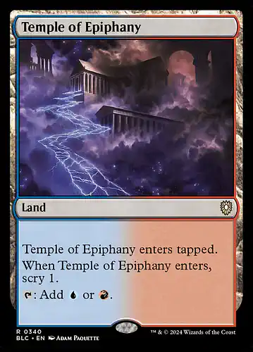 Temple of Epiphany - blc Spoiler