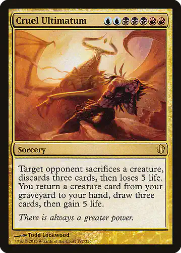 Cruel Ultimatum - c13 Spoiler