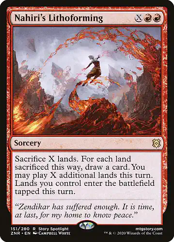 Nahiri's Lithoforming - znr Spoiler