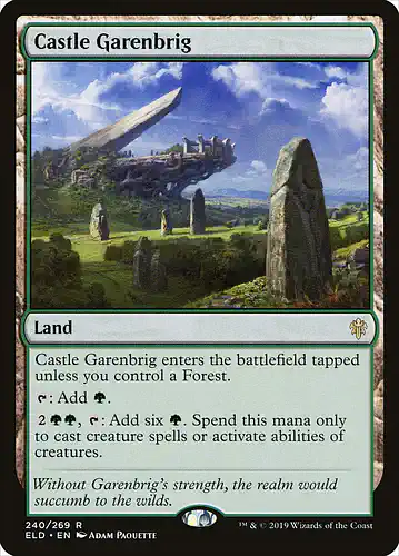Castle Garenbrig - eld Spoiler