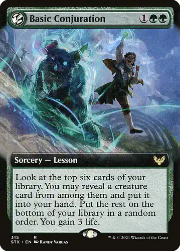 Basic Conjuration - stx Spoiler