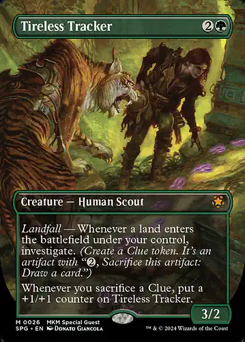 Tireless Tracker - spg Spoiler