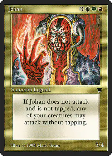 Johan - leg Spoiler