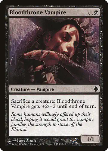 Bloodthrone Vampire - roe Spoiler
