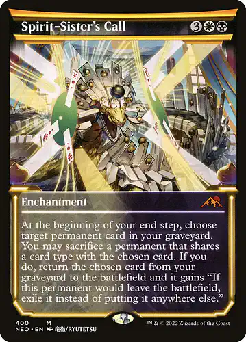 Spirit-Sister's Call - neo Spoiler