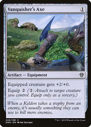 Vanquisher's Axe - dmu Spoiler