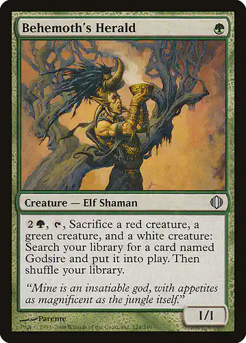 Behemoth's Herald - ala Spoiler