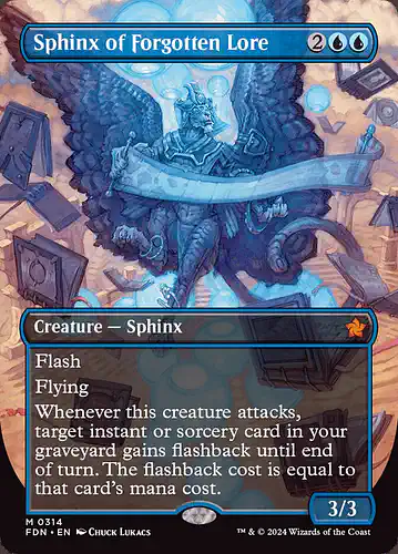 Sphinx of Forgotten Lore - fdn Spoiler