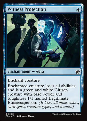 Witness Protection - fdn Spoiler