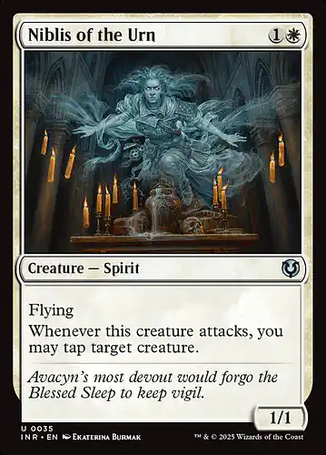 Niblis of the Urn - inr Spoiler