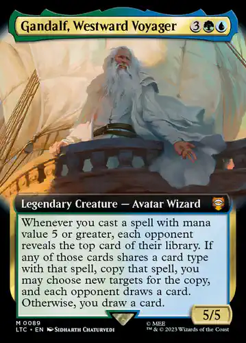 Gandalf, Westward Voyager - ltc Spoiler