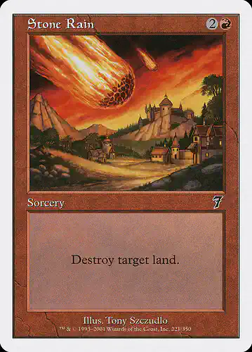 Stone Rain - 7ed Spoiler