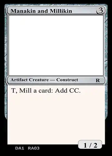 Manakin and Millikin - unk Spoiler