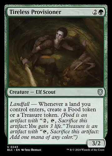 Tireless Provisioner - blc Spoiler