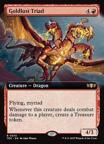 Goldlust Triad - tdc Spoiler