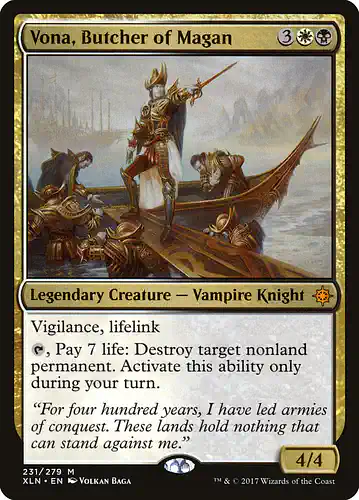 Vona, Butcher of Magan - xln Spoiler