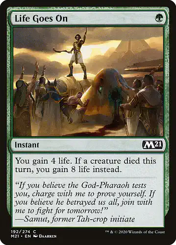 Life Goes On - m21 Spoiler