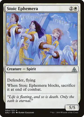 Stoic Ephemera - gk2 Spoiler