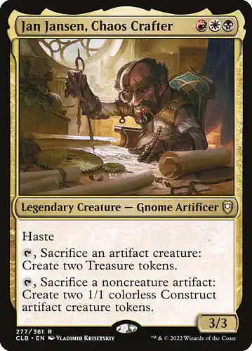 Jan Jansen, Chaos Crafter - clb Spoiler